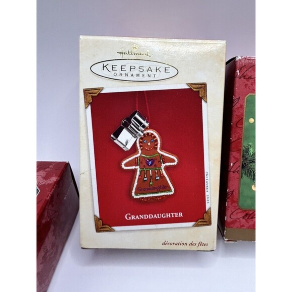 Vintage Hallmark Keepsake Christmas Ornaments Mixed Lot Of 15 Family Mom Dad Son - Picture 12 of 15